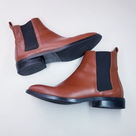 Everlane | Brown Leather Ankle Boots 7.5 - Picture 3 of 13
